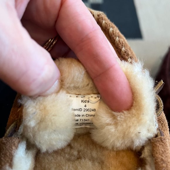 L.L. Bean Wicked Good Slippers Big Kid Size 4 - Picture 6 of 6